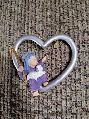 2000-Vintage SHEPHERD SPOTS CHRISTMAS STAR Dayspring Ornament